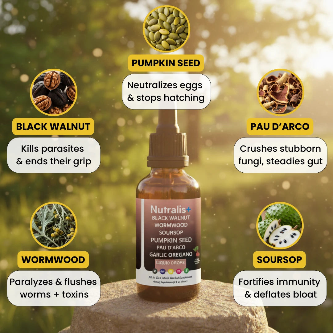 Black Walnut Wormwood Parasite Cleanse